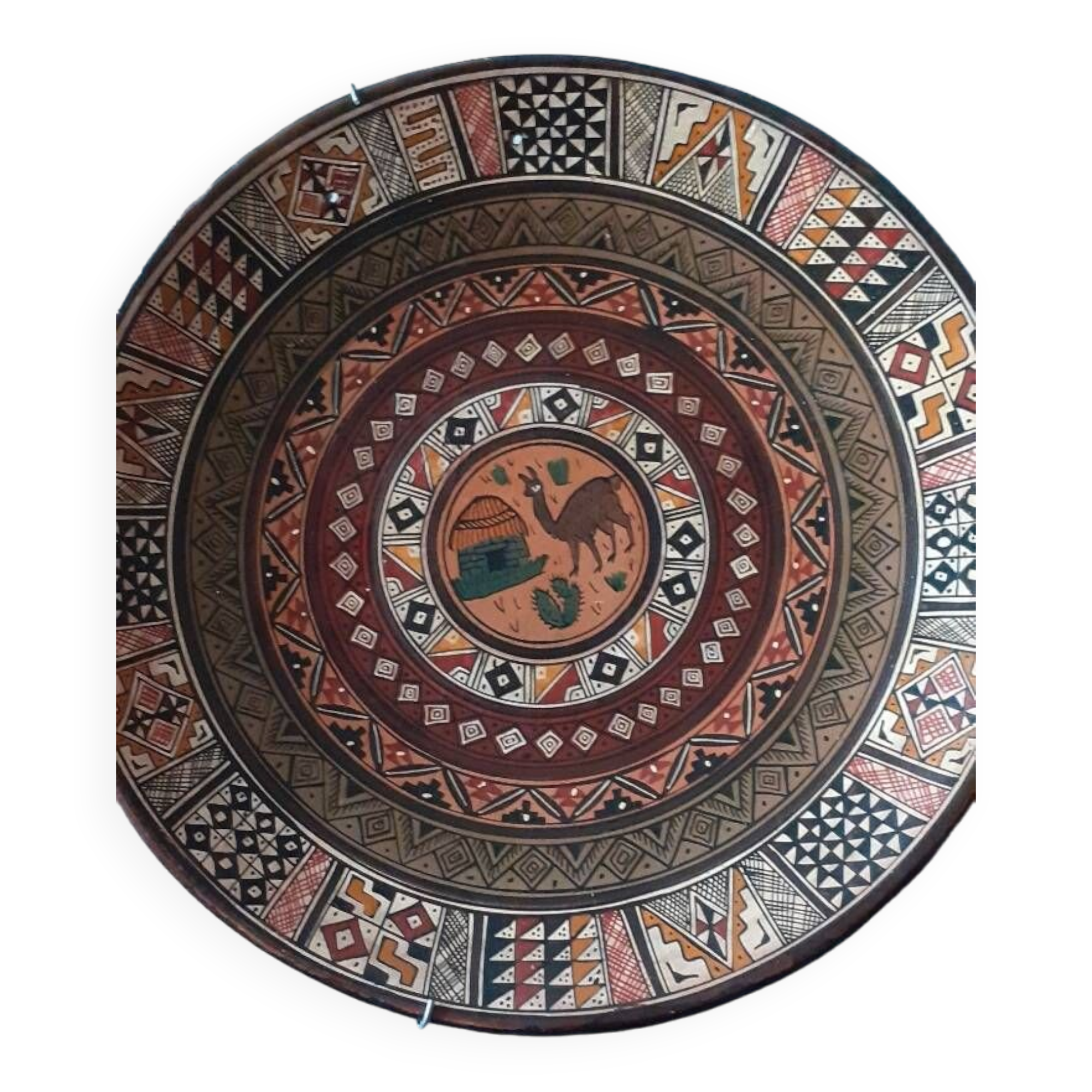 Moroccan craft plate