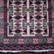 Handmade Persian Beluch rug 80x60cm