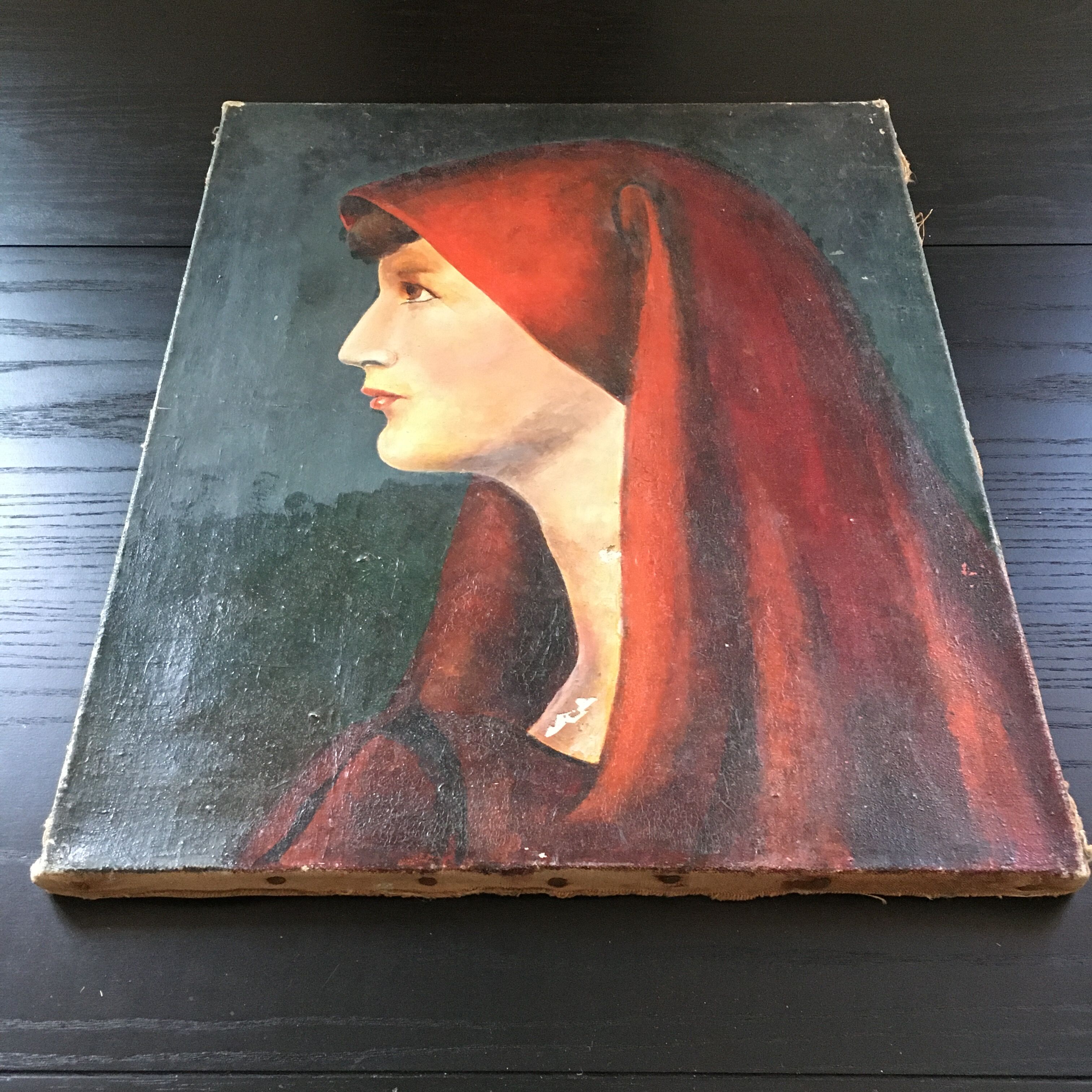 Portrait painting Saint Fabiola