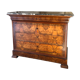 Commode Louis Philippe en noyer 19e siècle