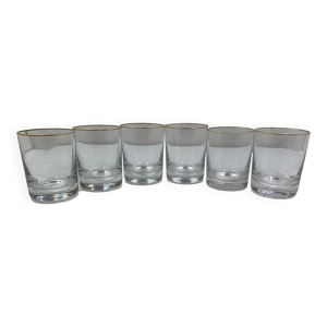 Lot de 6 verres à whisky marque