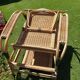 Chaise longue dite "Grand-Mère" en rotin
