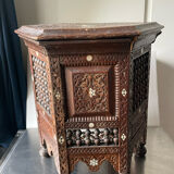 Antique Ottoman Turkish octagonal table