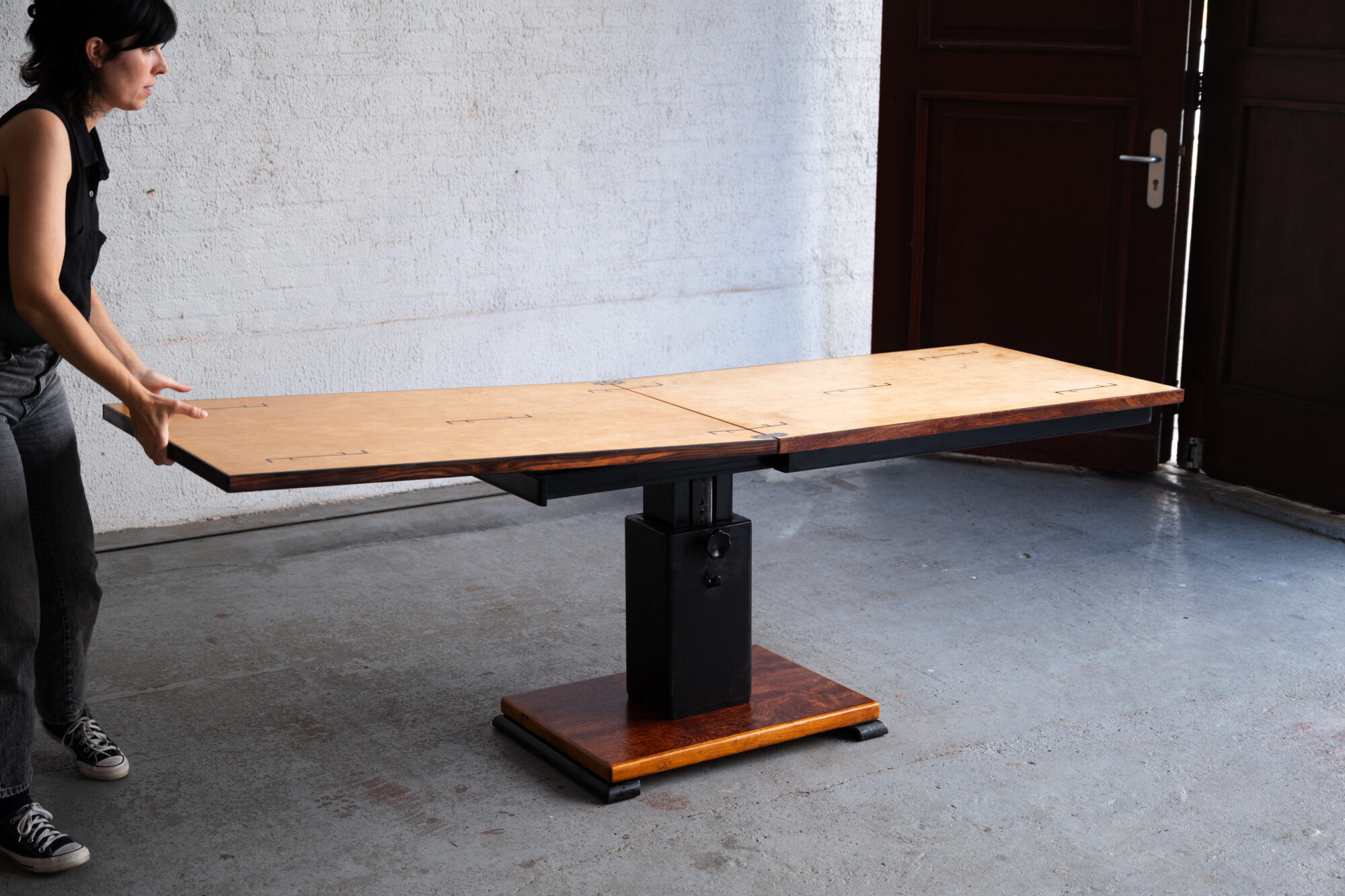 Multifunctional table 'Idealbordet' by Otto & Bo Wretling