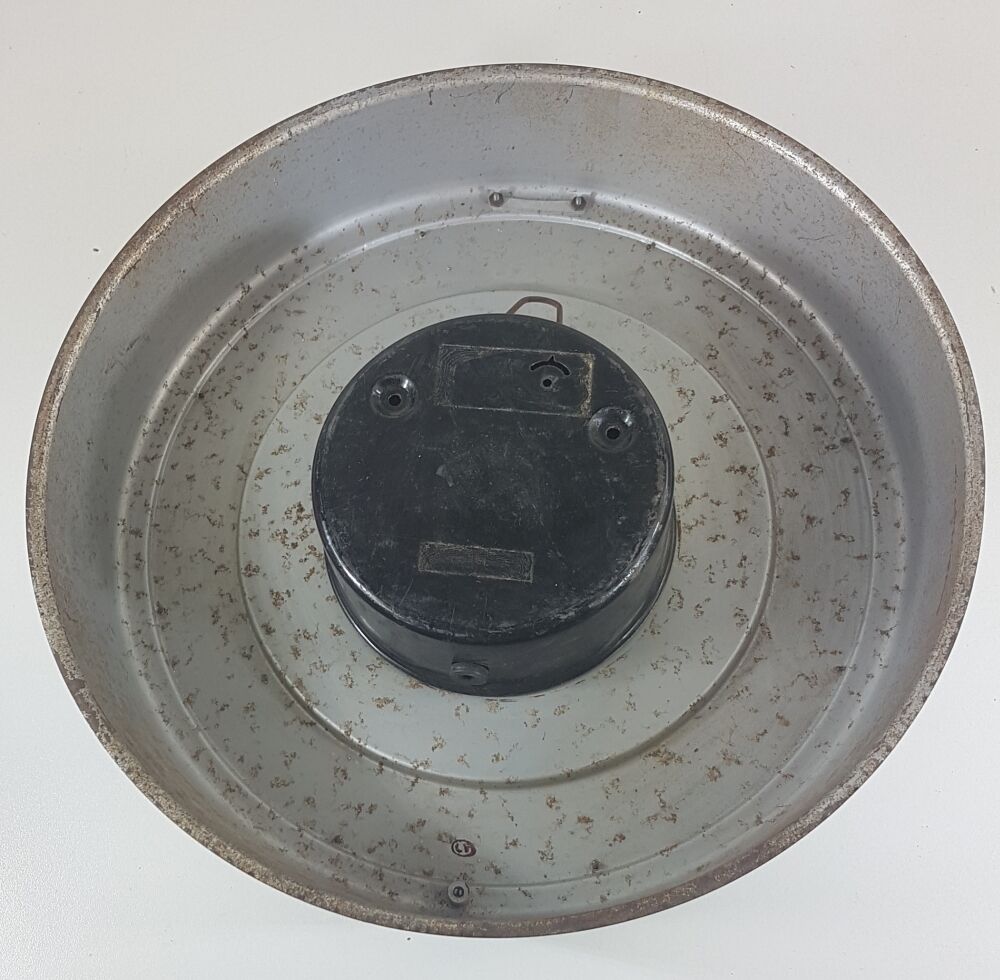 Industrial Metal Star Clock