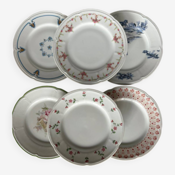 Limoges porcelain dessert plates