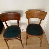 Paire de chaises bistrot