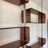 Modular bookcase, room divider by Michel Dumas