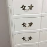 Louis xv-style cream white rag maker