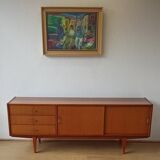 Modernist long sideboard of the 1970s
