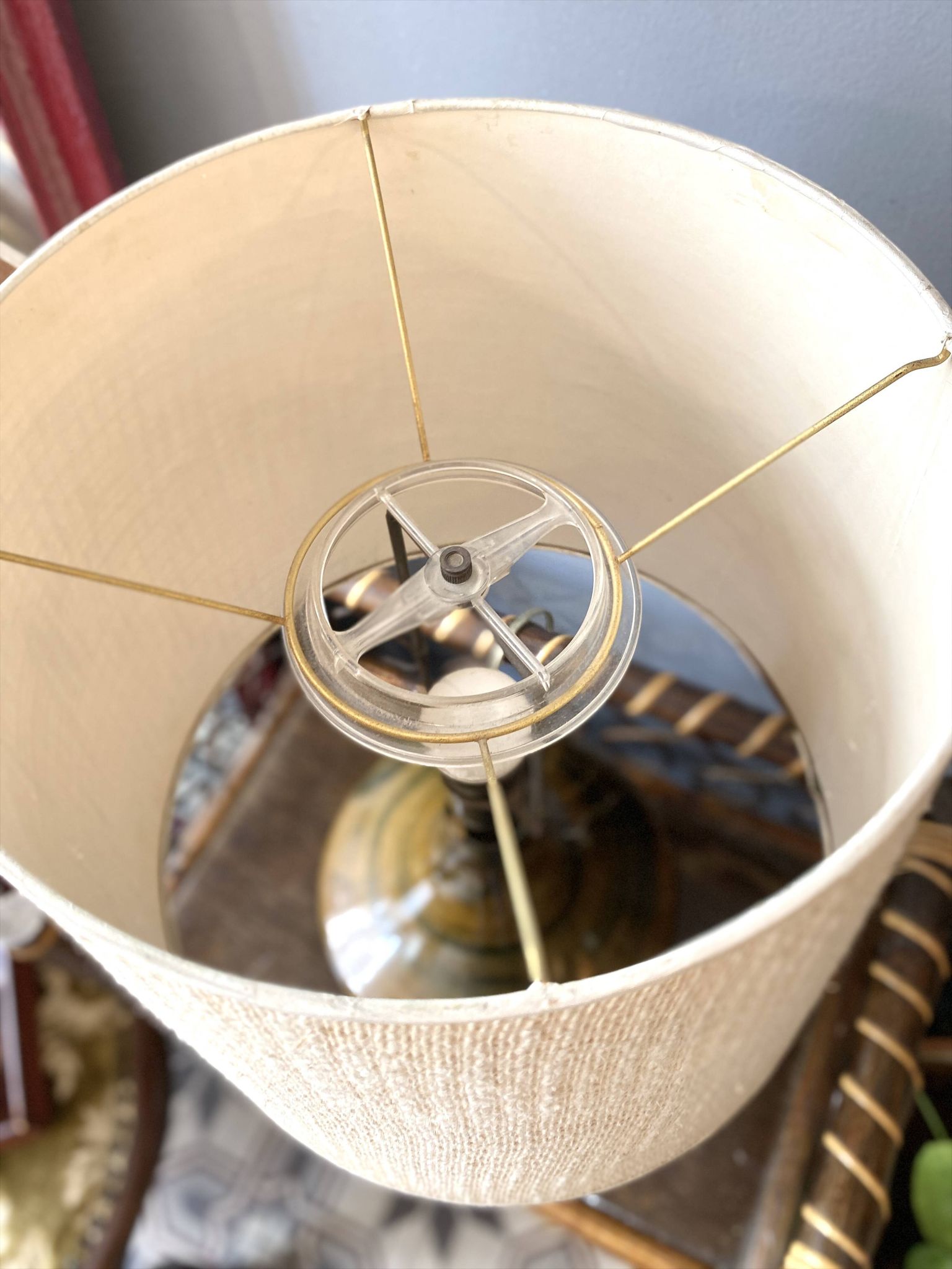 Danish ceramic lamp Hanne Stentoj 1960s