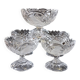 6 glass ice cream bowls in very good condition