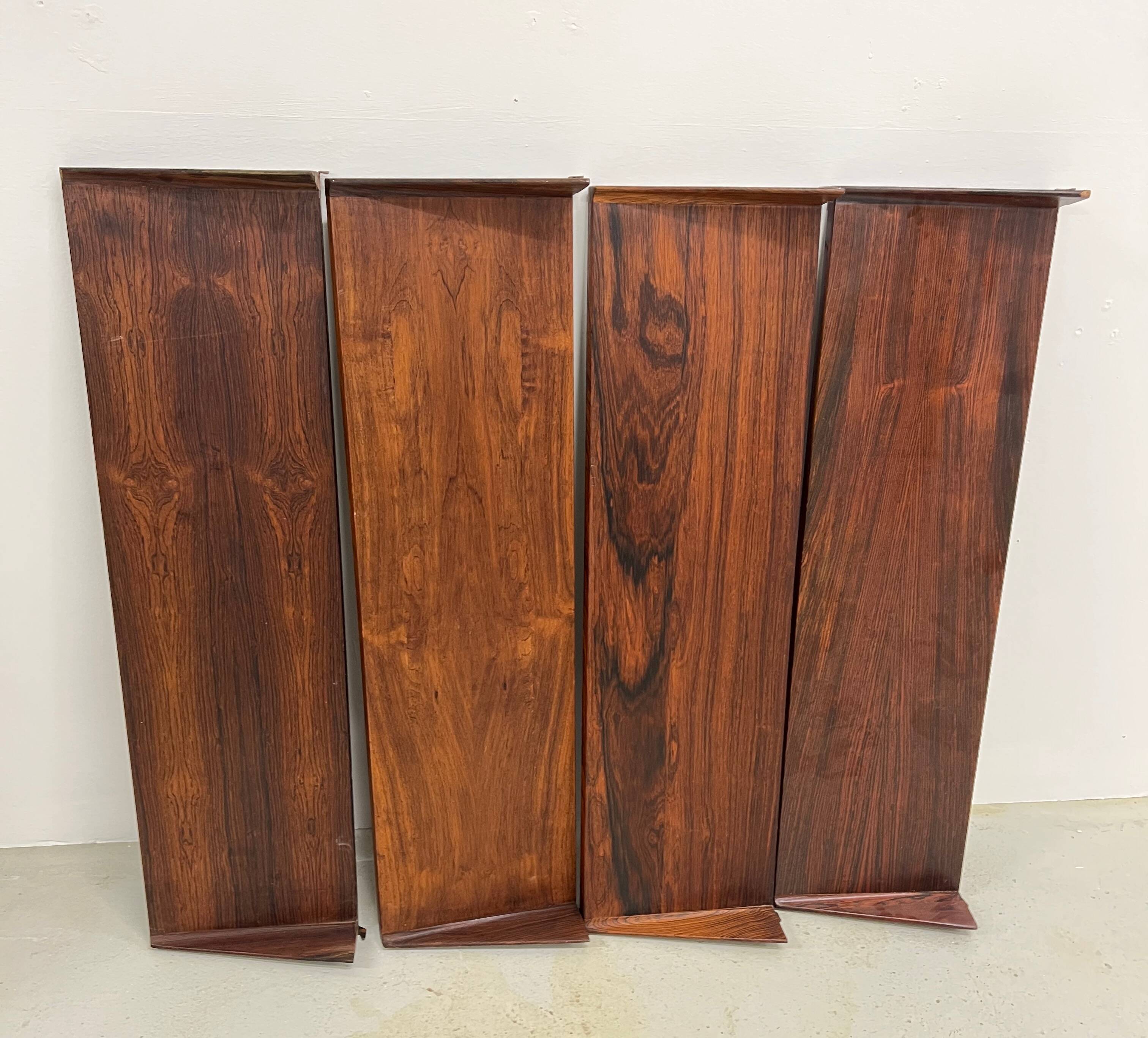 Rosewood Shelves by Kai Kristiansen for Feldballes