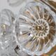 Space Age Sputnik ceiling chandelier/ceiling lamp with crystal flowers, Germany, 1970s