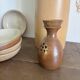 Vintage french stoneware ceramics set – mineral earth