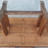 Art Deco table in burr walnut