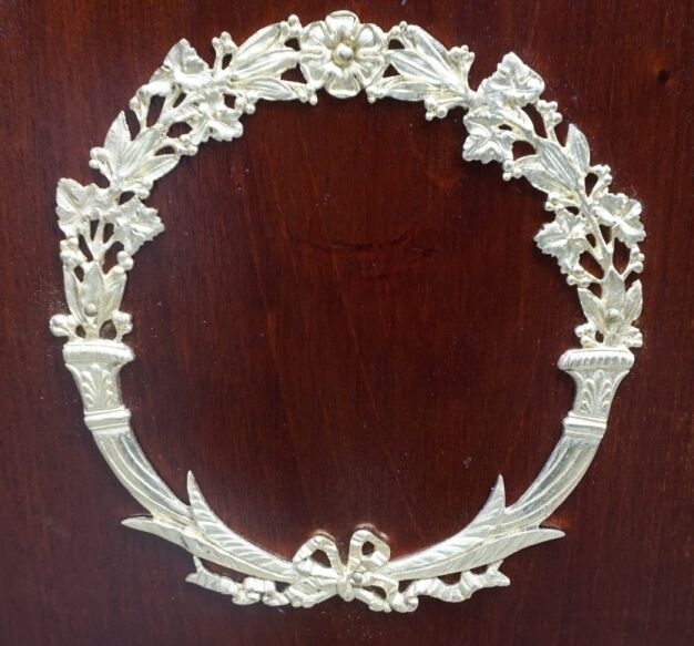 Empire-style mahogany bookcase