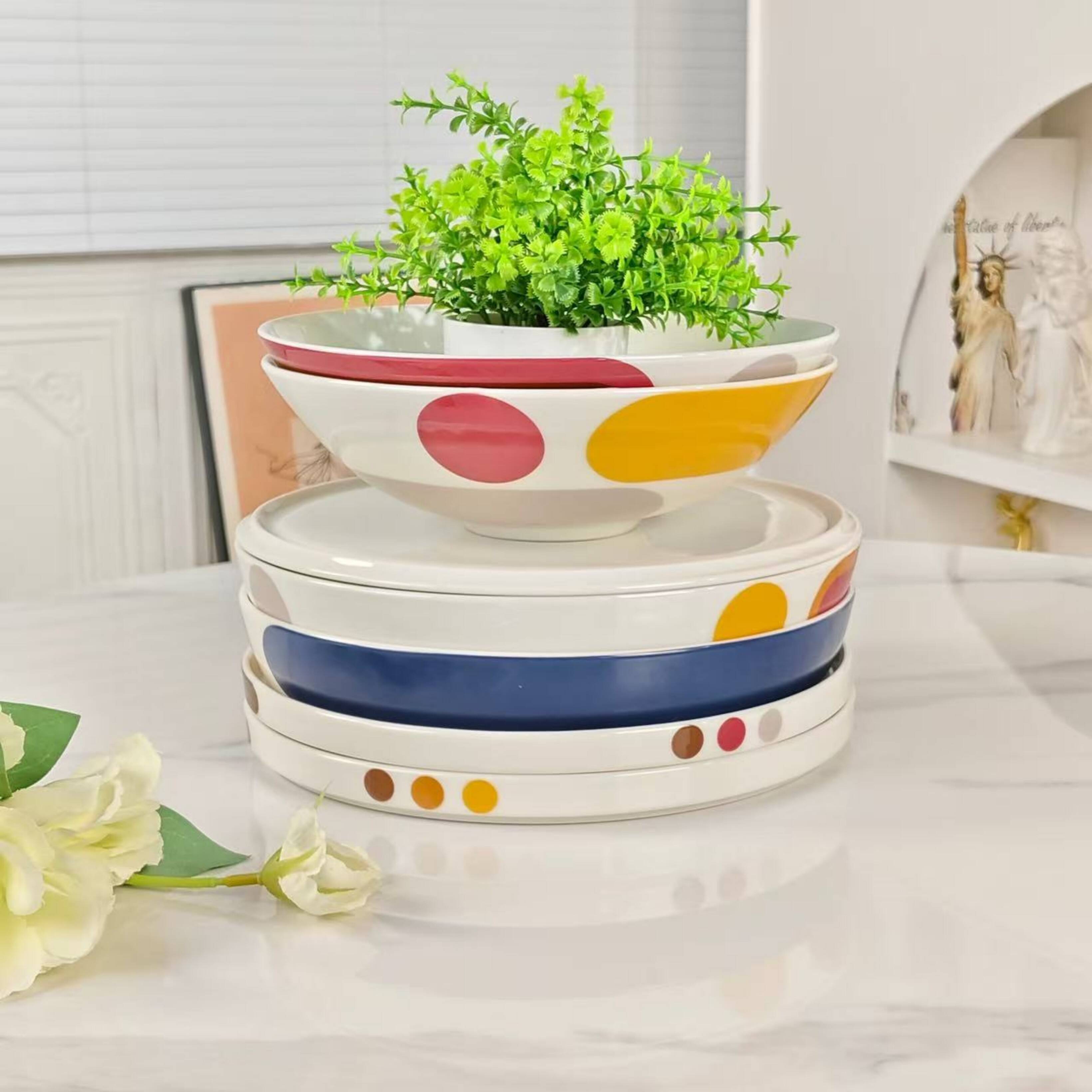 Villeroy & Boch La Boule Miami – Ensemble de vaisselle en porcelaine complet