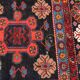 Kazak caucasian rug – hand-knotted – 243 x 140 cm