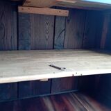 Solid wood sideboard