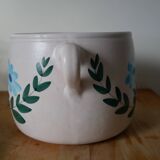 Hand-painted rustic soup