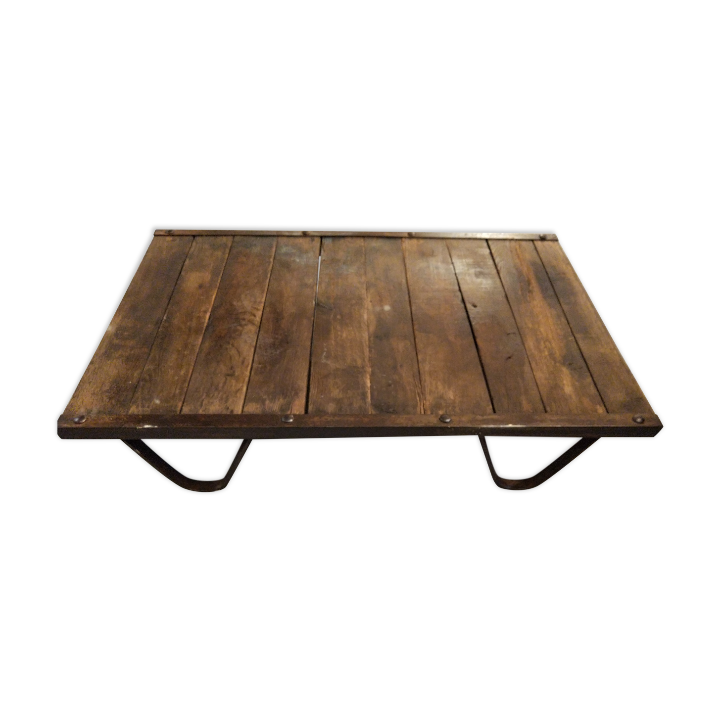 Industrial coffee table