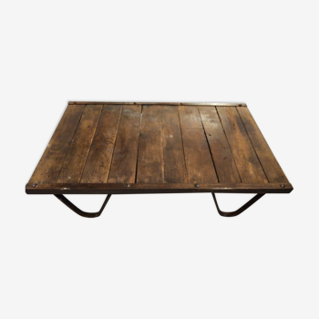 Industrial coffee table