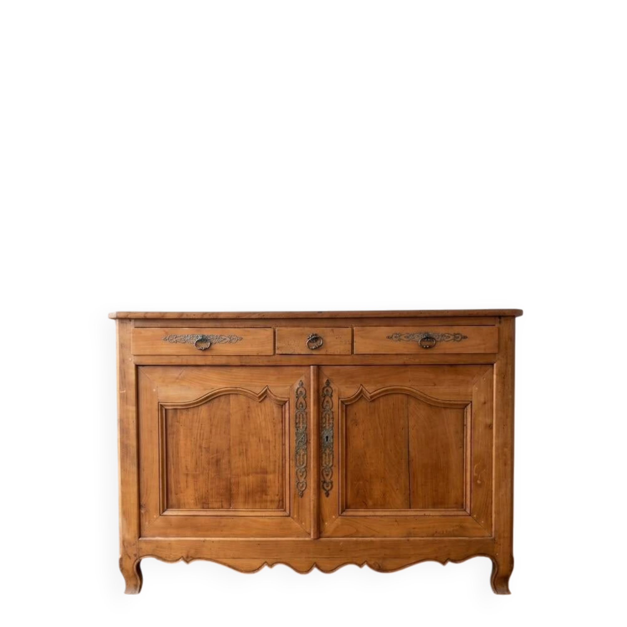 Louis XV style set: solid cherry wood