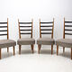 Chaises de salle à manger par Josef Pehr, Tchécoslovaquie, années 1940