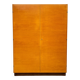 Two-door wardrobe designed by Mojmír Požár, Czechoslovakia, 1960s.