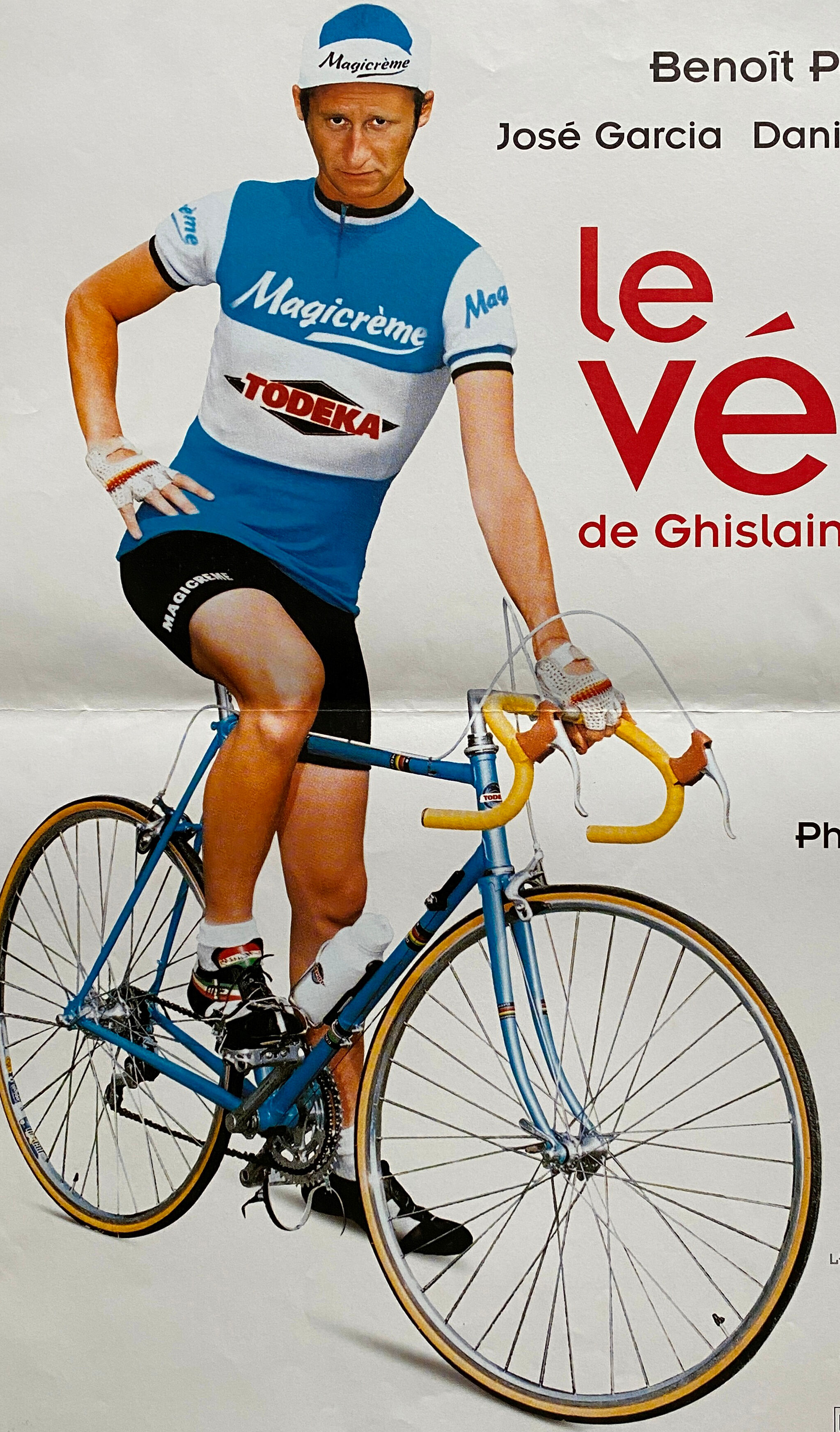 Original cinema poster "Le Vélo de Ghislain Lambert" Benoit Poelvoorde 40x60cm