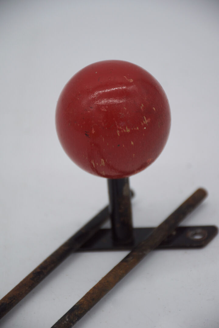 Coat rack two hooks vintage 1970'