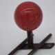 Coat rack two hooks vintage 1970'