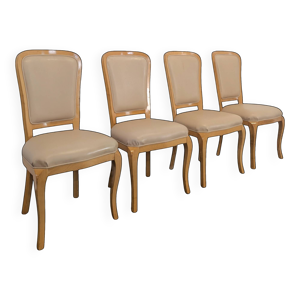 Série de 4 chaises en