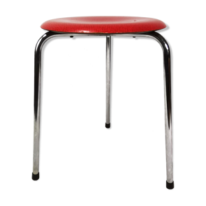 Tabouret trépied, Werzalit,