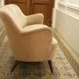 Sofa sofa bow vintage 50/60s design organic