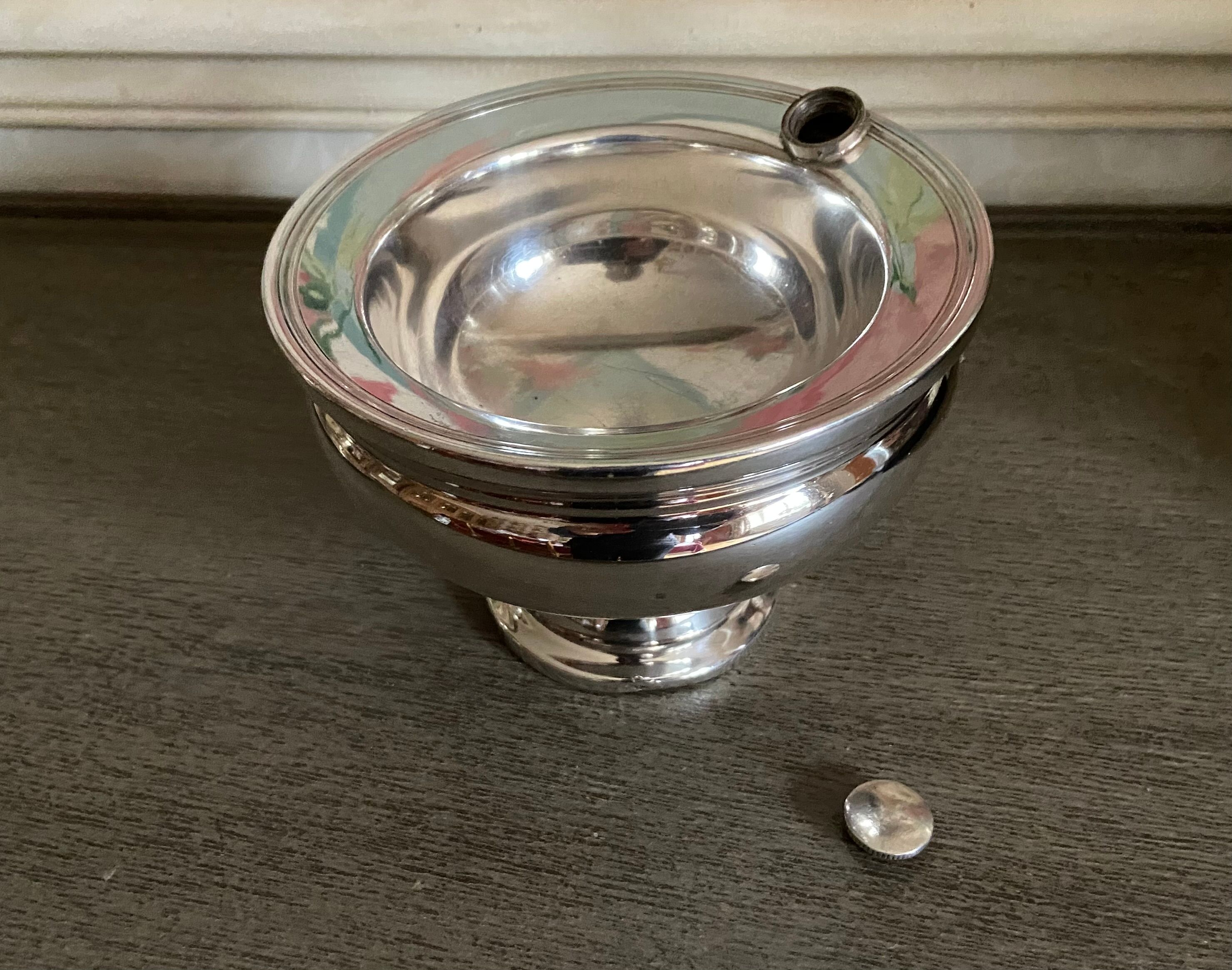 Saucière Bol Métal argenté