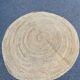 Tapis de jute scandinave rond naturel 162cm