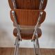 Duo de chaises en formica années 70