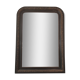 Miroir noir et doré 86X62cm