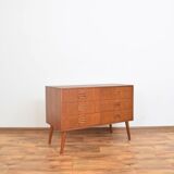 Danish oak chest of drawers