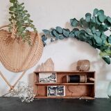 Wooden compartment workshop box