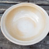 Hollow round dish Gres du Marais