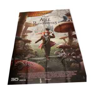 Affiche originale Alice - aux pays
