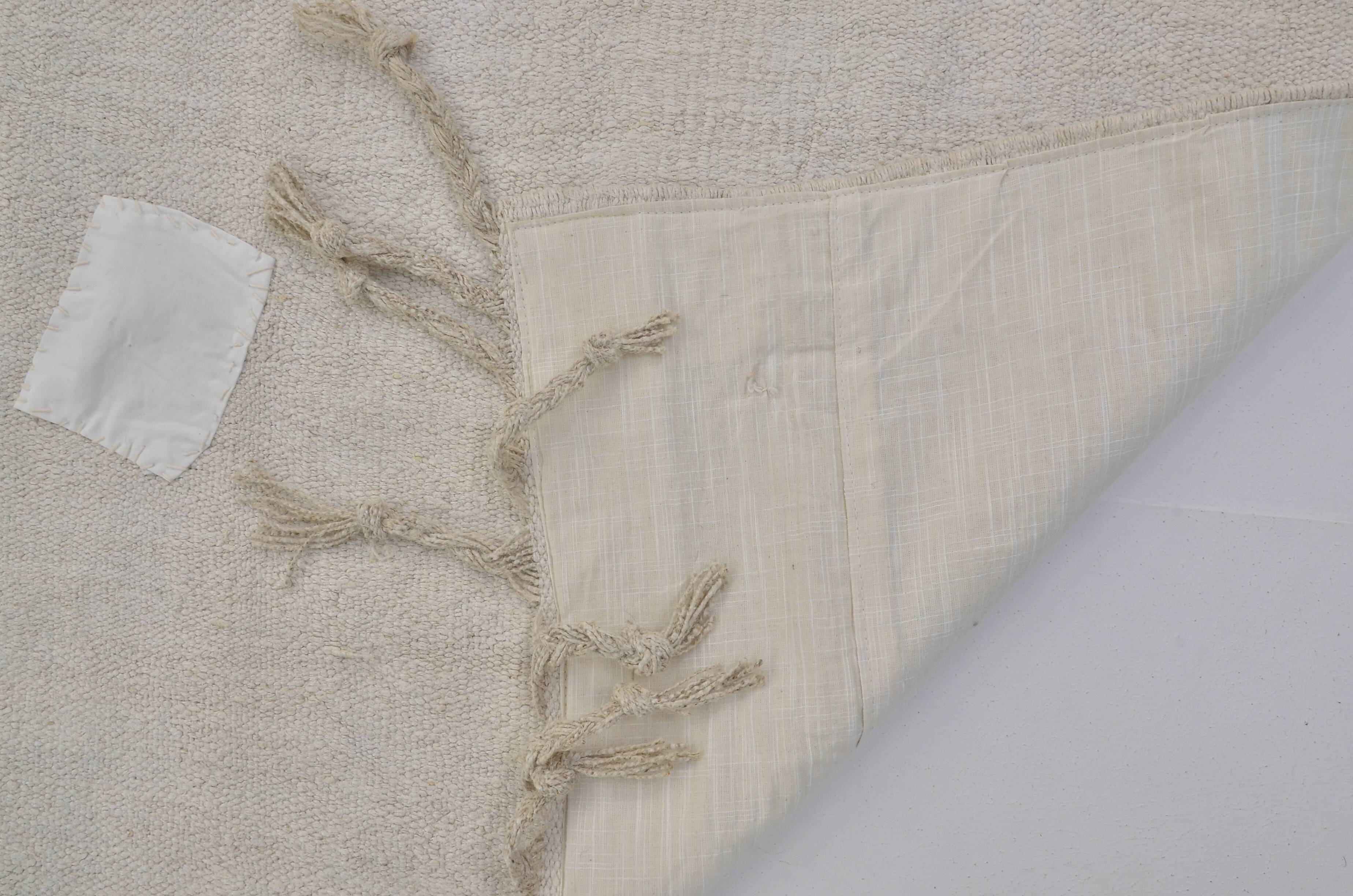 Vintage Oversized Hemp Oushak Rug, Reference 3671