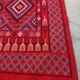 Red Berber kilim rug 140x185cm