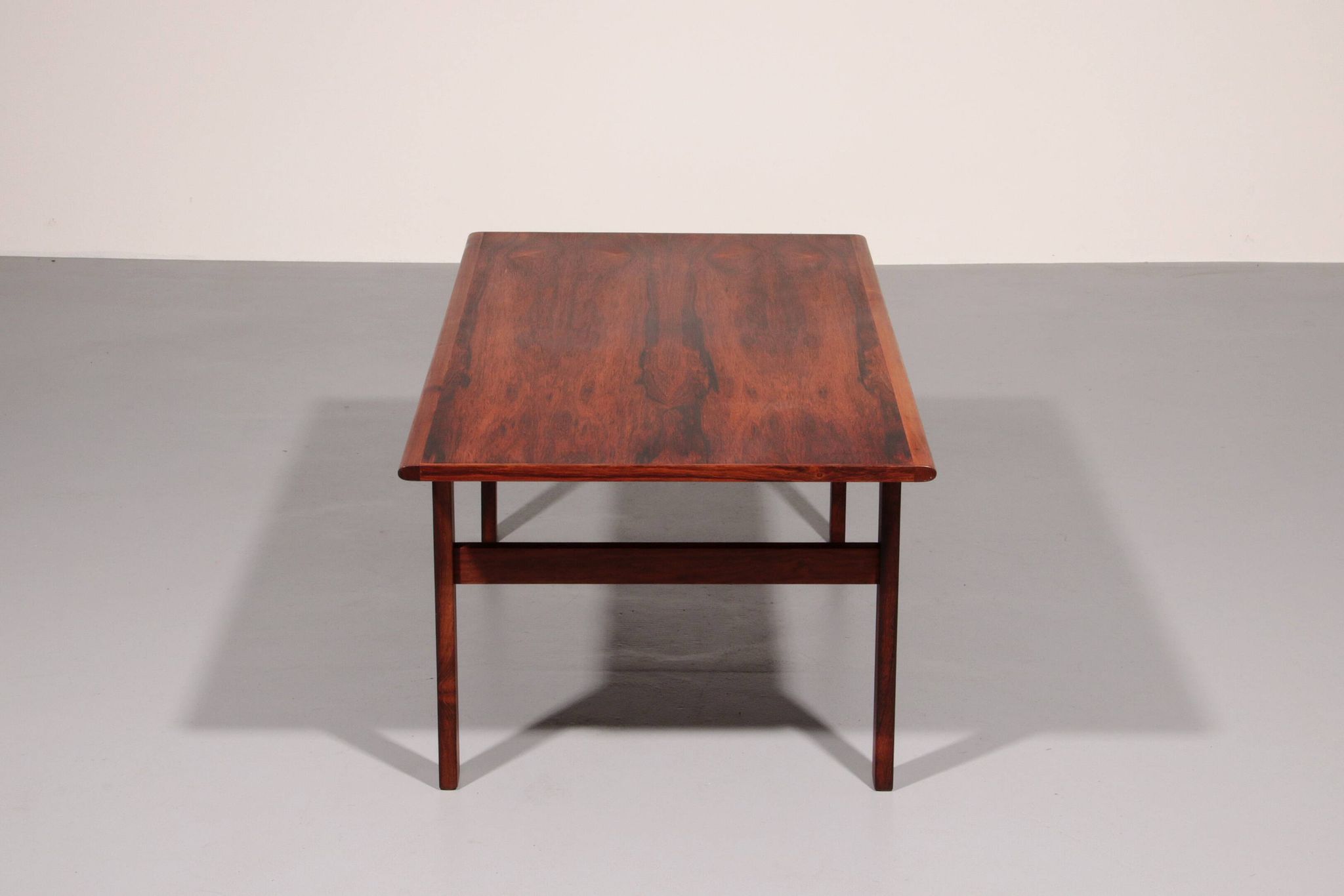 Capella Coffee Table in wood by Illum Wikkelsø for Niels Eilersen, 1960s