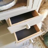 Vintage shelf, high Parisian sideboard