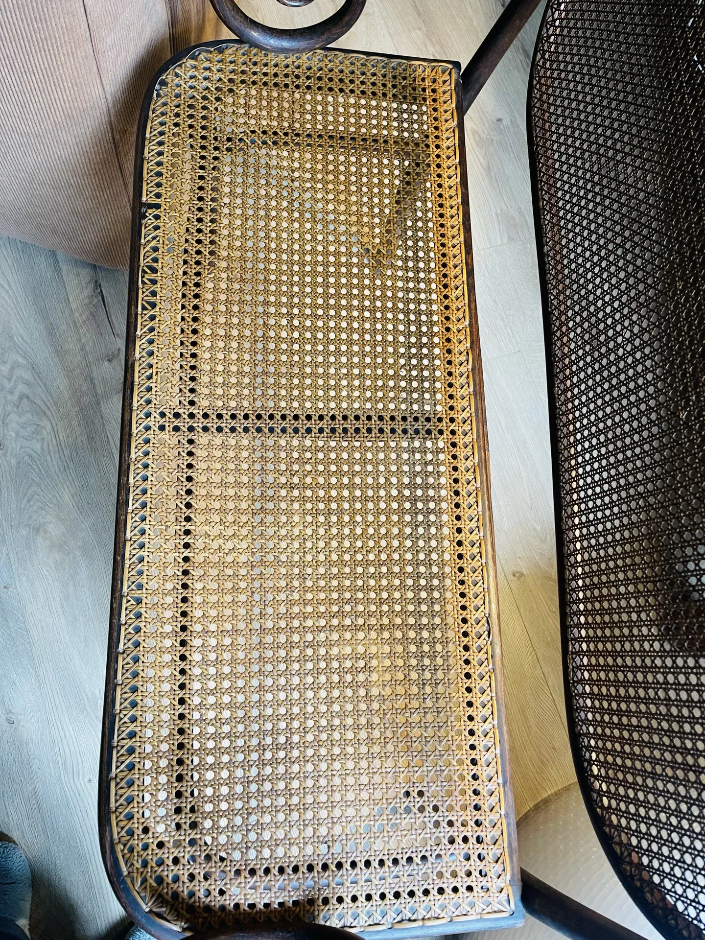 Banquette thonet début xxeme