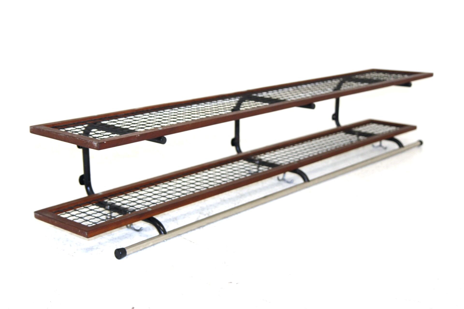 Teak and metal hook, Sweden, 1960